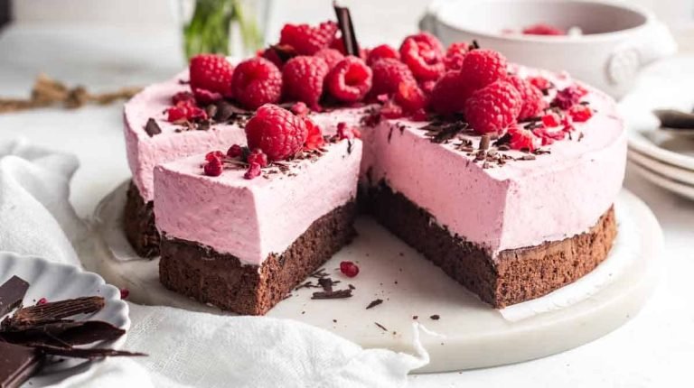 Chocolate Raspberry Mousse Cake