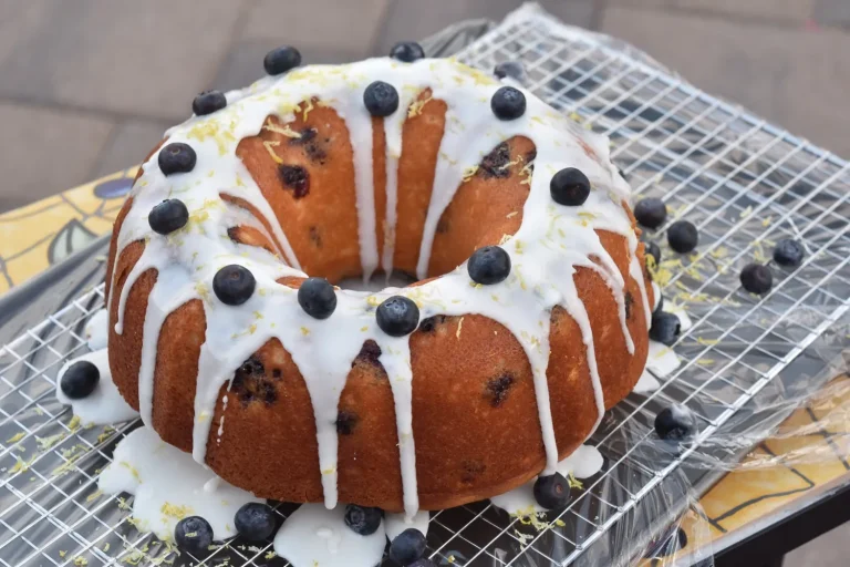 Lemon Blueberry Bundt Cake