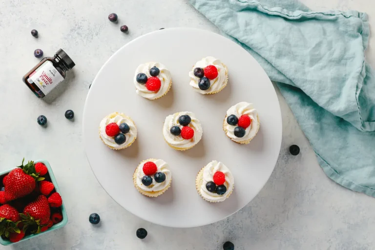 Vanilla Bean Cheesecake with Fresh Berries