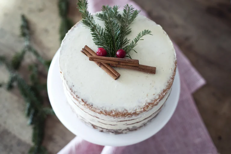 Eggnog Celebration Cake